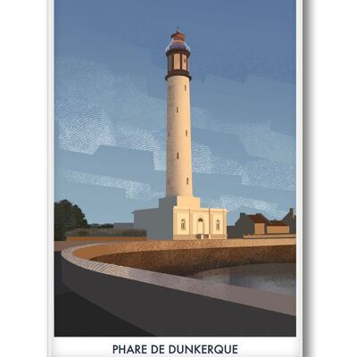 MAGNET DUNKERQUE LIGHTHOUSE PHOTO