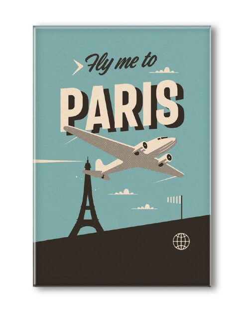 MAGNET FLY ME TO PARIS