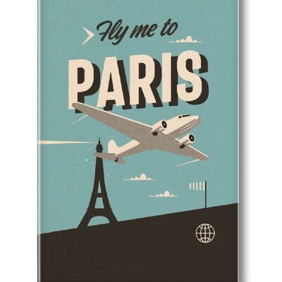 MAGNET FLY ME TO PARIS