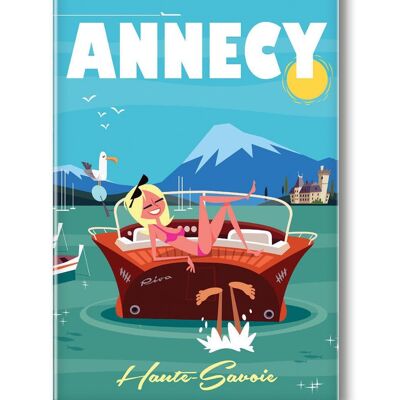 MAGNET ANNECY BOAT LAKE