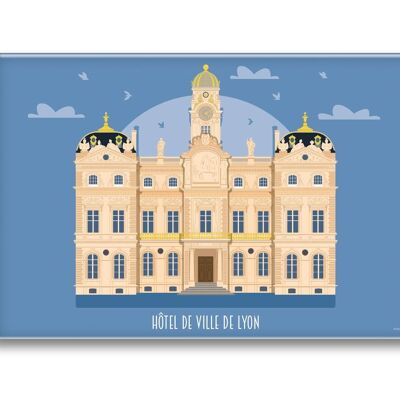 LYON CITY HALL MAGNET