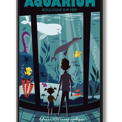 MAGNET AQUARIUM BOULOGNE SUR MER