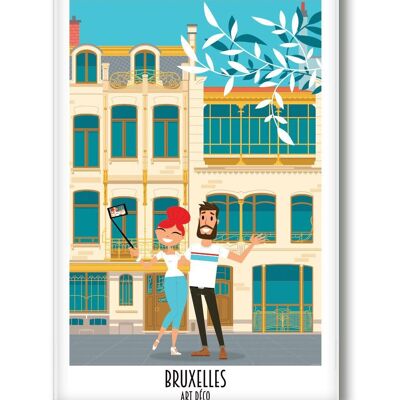 MAGNETE BRUXELLES ART DECO (BELGIO)