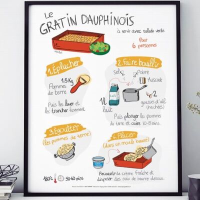 DISPLAY THE DAUPHINOIS GRATIN