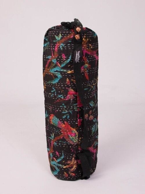 Yogastyles Yogatas - Flower Zwart XL