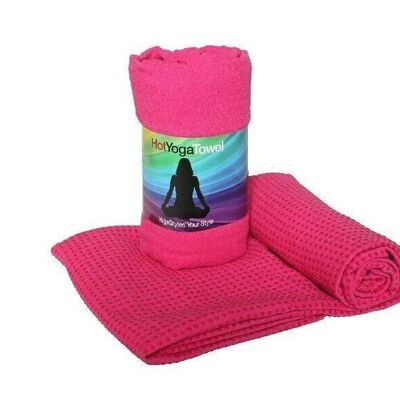 Asciugamano Yoga Rosa