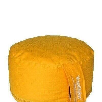 Yogastyles Meditation Cushion Comfort Series Chakra couleurs Jaune