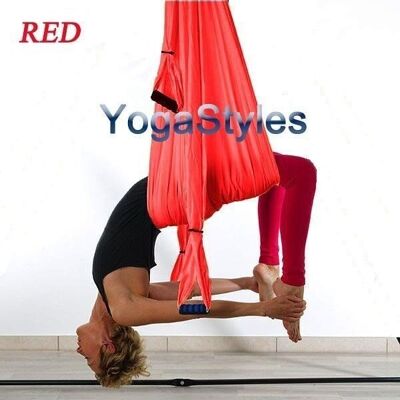 YogaStyles Balançoire de Yoga Rouge