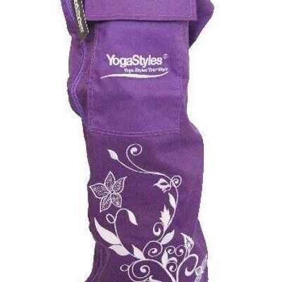 YogaStyles Yoga Bag Purple Flower