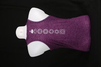 YogaStyles singulet lotus/ohm violet taille unique