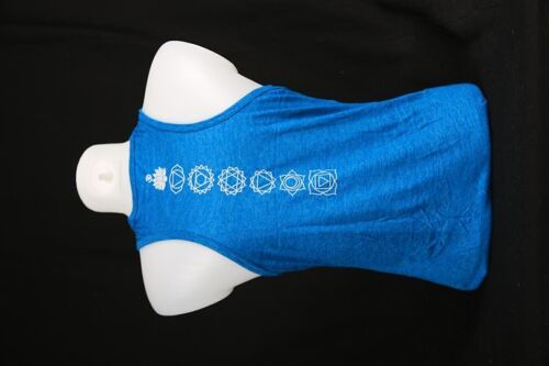 YogaStyles singlet Ohm turkoois one size