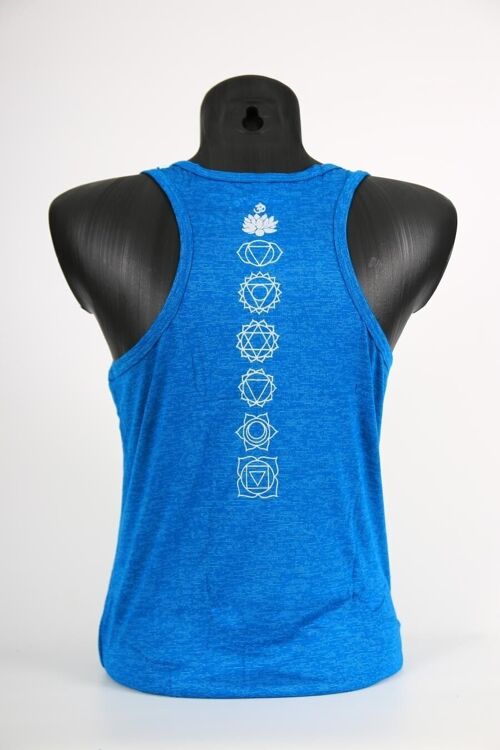 YogaStyles singlet Boom turkoois one size