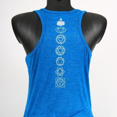 YogaStyles singlet Boom turquoise one size