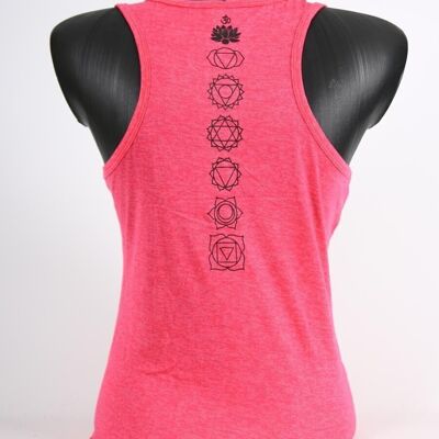 YogaStyles singlet Boom pink one size
