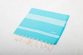 Serviette de hammam - Bleu Azur-XL 1