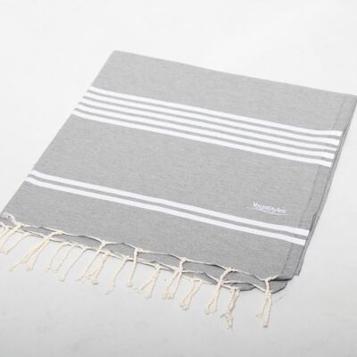 Hammam towel - Gris Moyen-XL