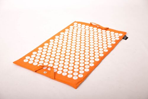 Spijkermat / Acupressuur mat oranje