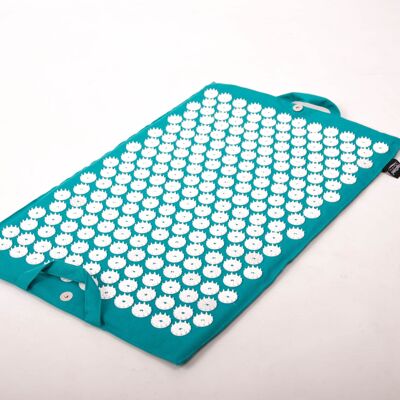 Tapis à ongles / Acupression mat turquoise