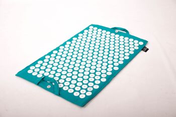 Tapis à ongles / Acupression mat turquoise