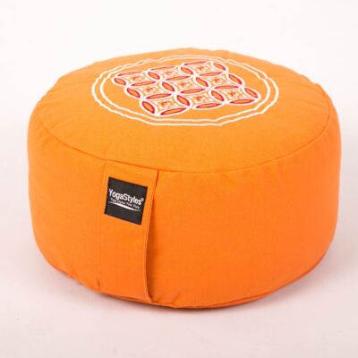 Cuscino da meditazione YogaStyles Arancione simbolico