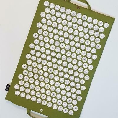 Nail mat / Acupressure mat - olive green