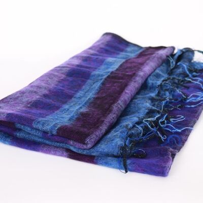 Meditation Blanket Purple Nepal 20