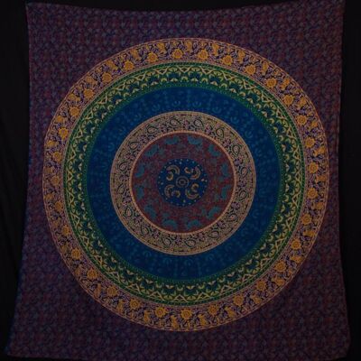 Grandfoulard - Mandala - Multicolore - 70