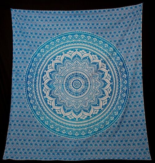 Grandfoulard - Mandala - Blauw - 69