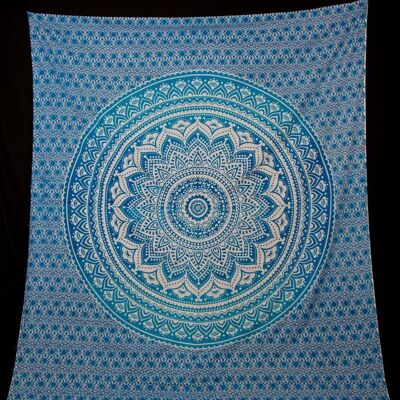 Grandfoulard - Mandala - Blue - 69