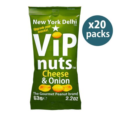 ViPnuts Queso Y Cebolla Cacahuetes