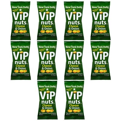 Cacahuètes au fromage et à l'oignon ViPnuts 63g