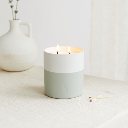 Scandi: Sage Von Candle - Lemon & Lavender