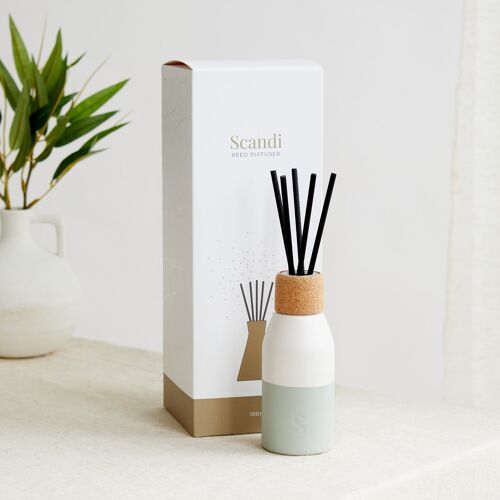 Scandi: Sage Von Reed Diffuser - Lemon & Lavender