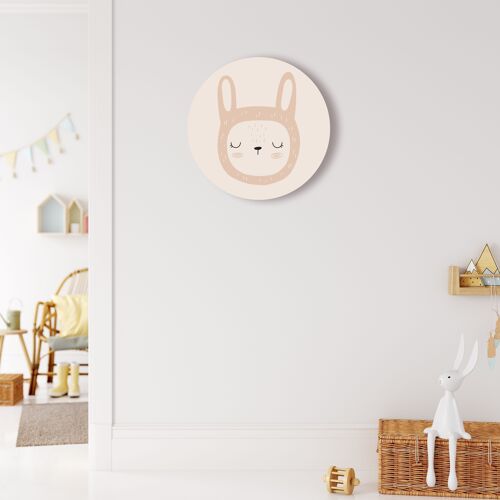 Wall Roundie - Little Bunny