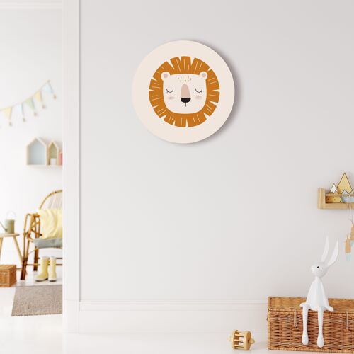 Wall Roundie - Lion