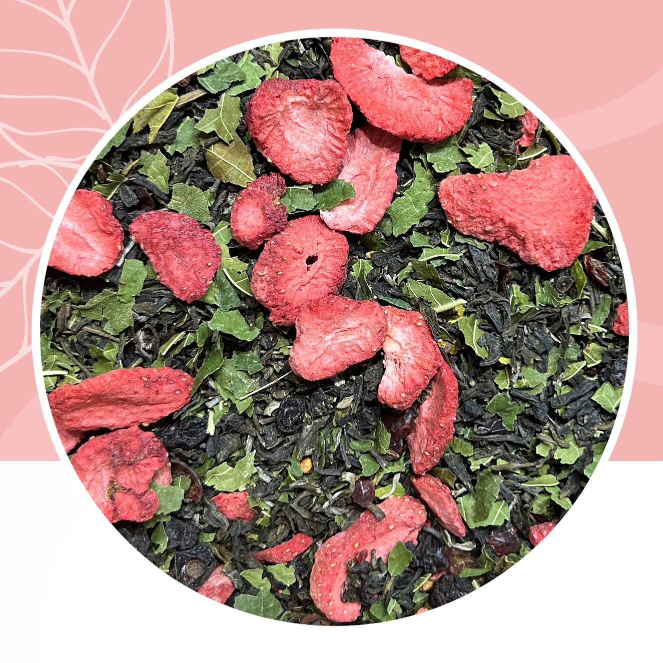 Té blanco - Susurro celestial - Grosella negra y fresa