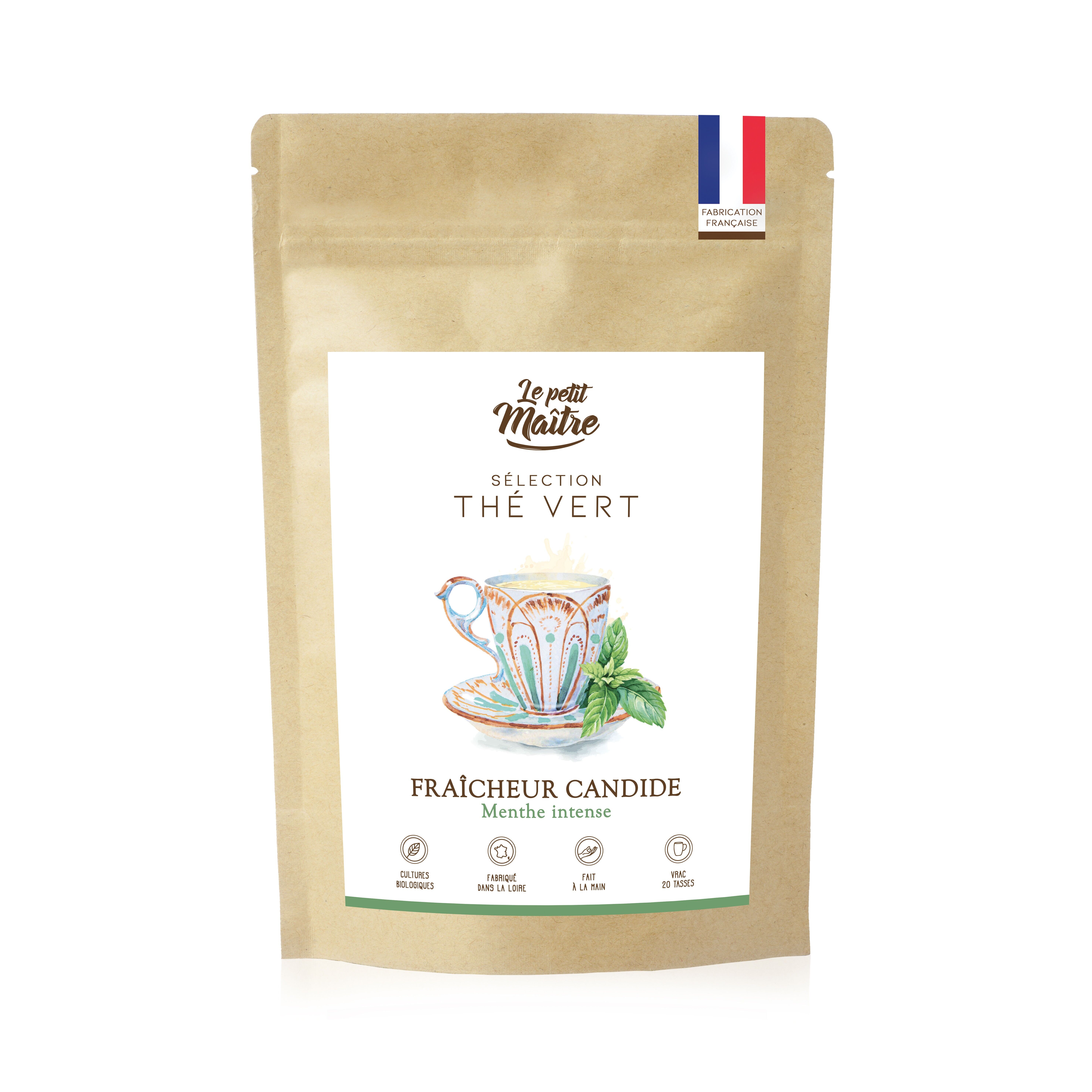 Green tea - Candid freshness - Mint