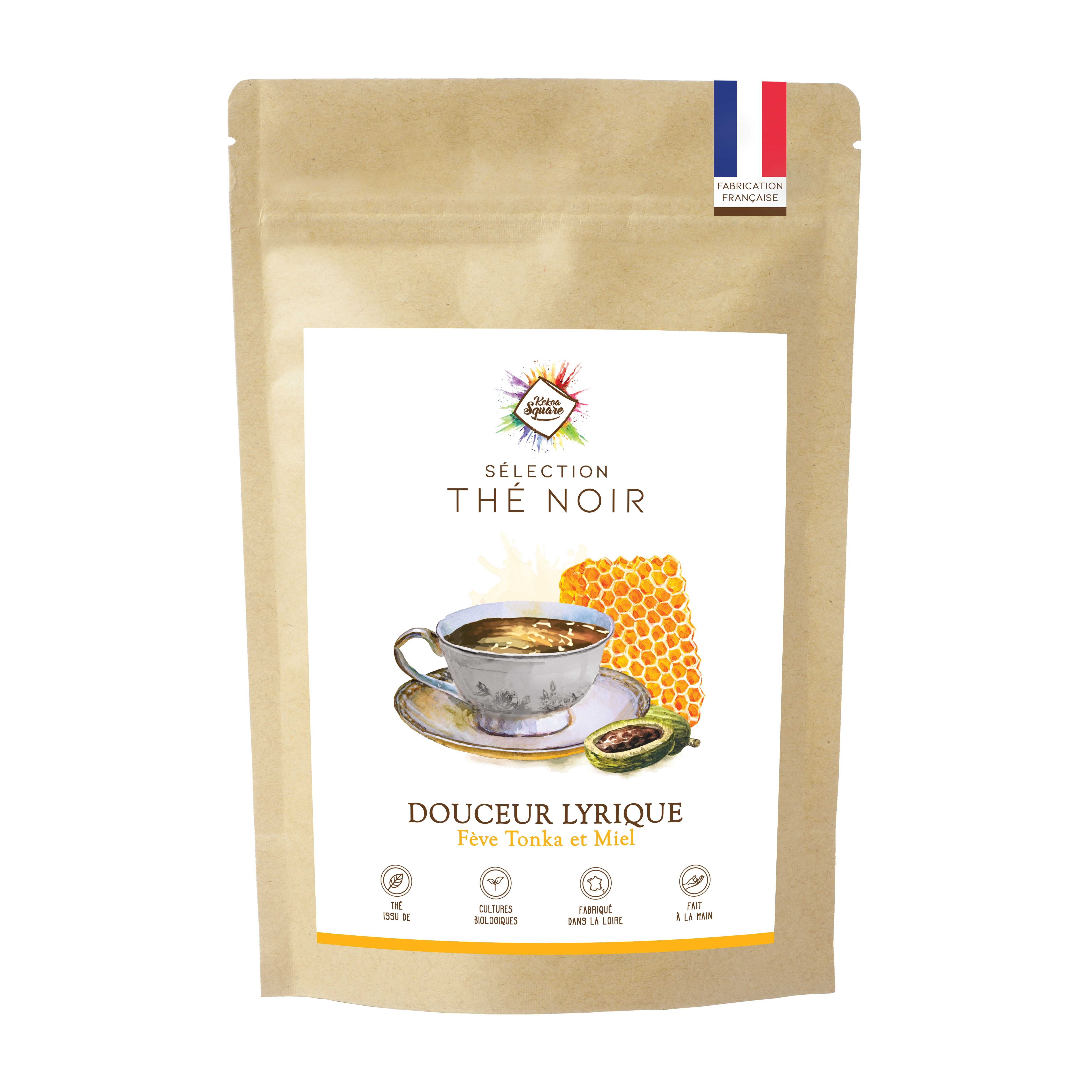 Schwarzer Tee – Lyrische Süße – Tonkabohne und Honig