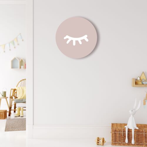 Wall Roundie - Eyelash