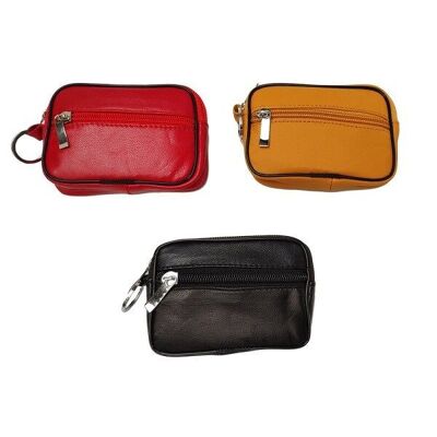 SMALL LEATHER PURSE SET OF 12