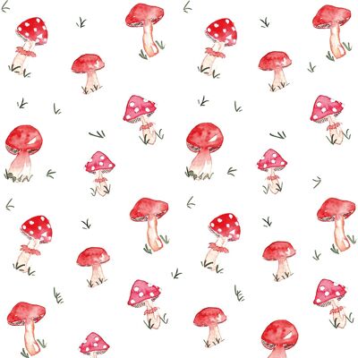 Mushrooms Napkin 33x33
