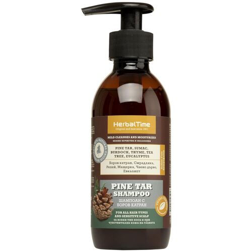 Pine Resin Shampoo - Relieves Eczema/Psoriasis/Dandruff/Itchy & Sensitive Scalp