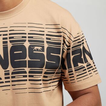 TEE SHIRT HOMME AIRNESS OVERSIZE AMERIGO BEIGE 3