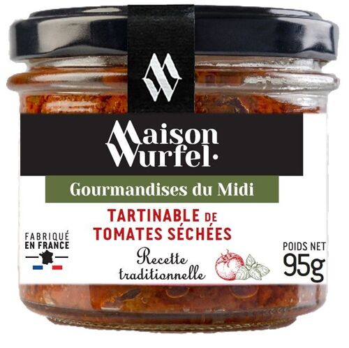 TARTINABLE DE TOMATES SECHEES TRADITIONNEL