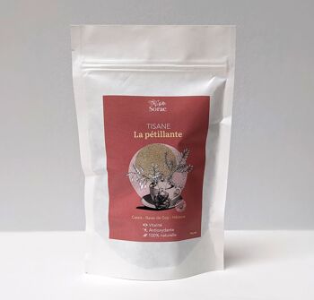 TISANE La pétillante – Vitalité - VRAC 250 gr à 1KG (chaude ou glacée) 2