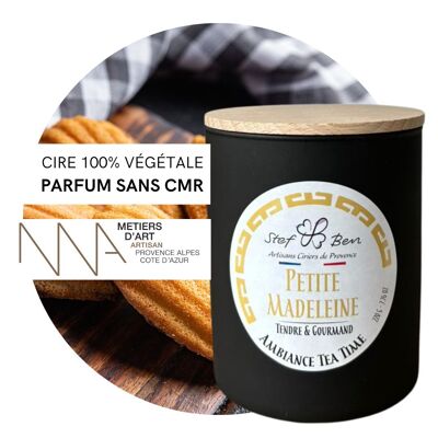 PETITE MADELEINE scented candle, hand-poured by art wax makers