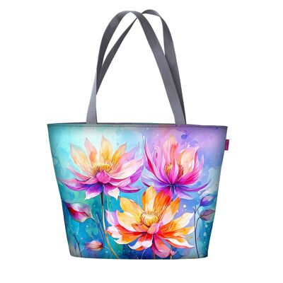 Borsa A Tracolla Meluzyna In Canvas Linea Holiday Bertoni