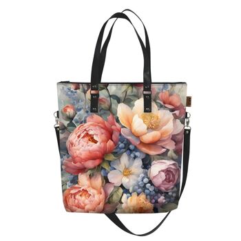 Sac Bandoulière Felicia En Toile Maxa Line Bertoni 1