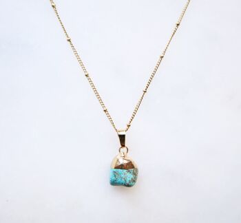 Collier turquoise 1