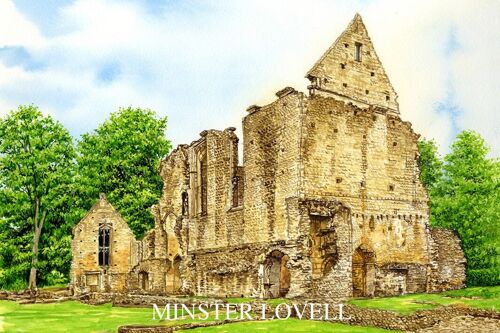 Oxfordshire Magnet, Minster Lovell